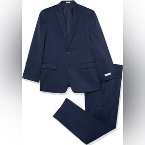 Calvin Klein boys' 2-piece performance suit set